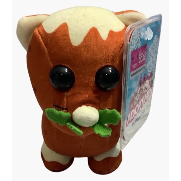 Adopt Me! Pudding Cat Plush Toy Exclusive Virtual Code 4.5"-5" Stuffed Animal - Picture 1 of 5